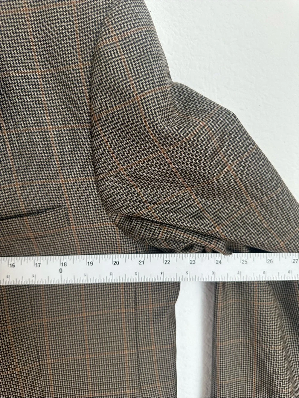Burberry London‎ Men's Kensington Wool Sport Coat Blazer Brown Tan Size 44L